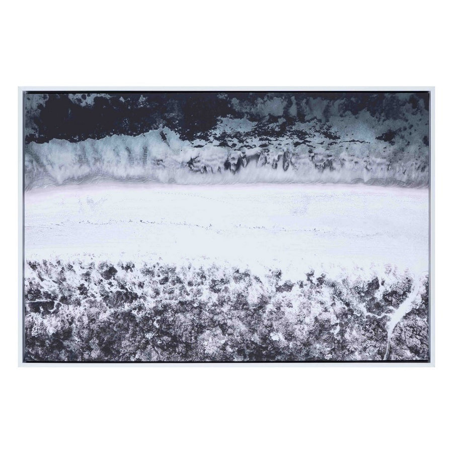 CUADRO PINTURA PLAYA LIENZO 63 X 93 CM