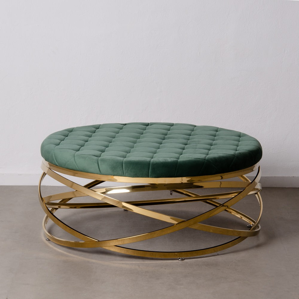 MESA CENTRO VERDE SALÓN 110 X 110 X 43 CM