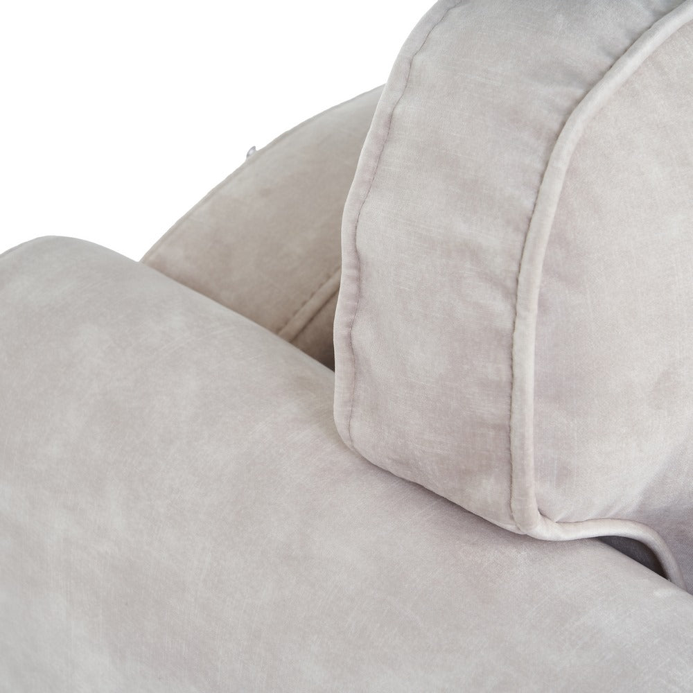 SOF� CHAISE LONGUE BEIGE TEJIDO SAL�N 114 X 155 X 92 CM