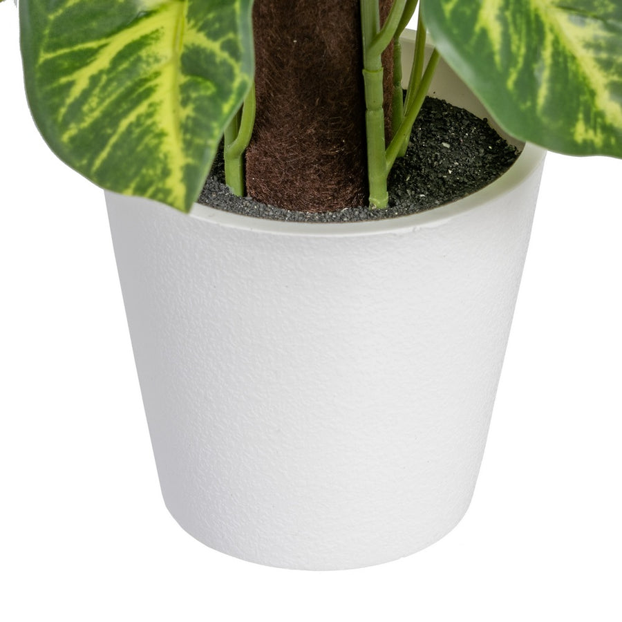 MACETA TARO VERDE "PVC" 15 X 15 X 25 CM