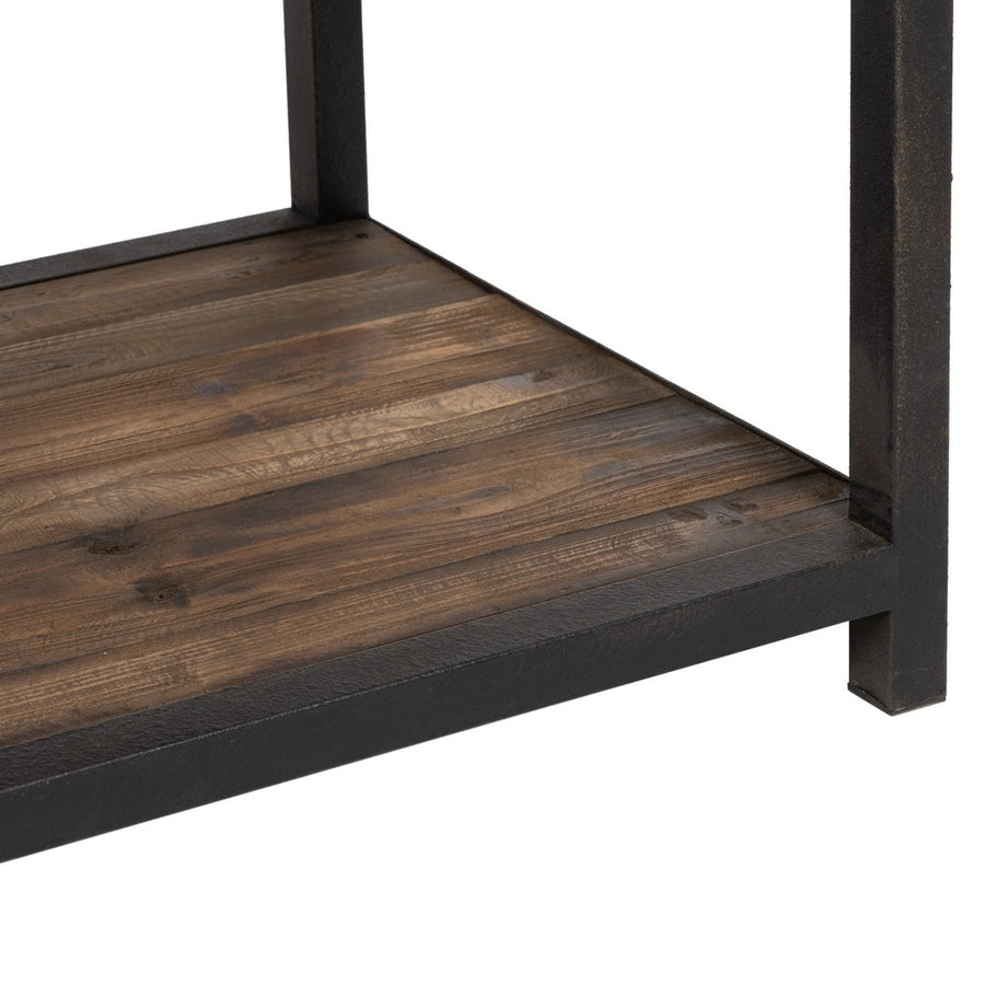 MESA CENTRO NATURAL-NEGRO 165 X 64 X 55 CM