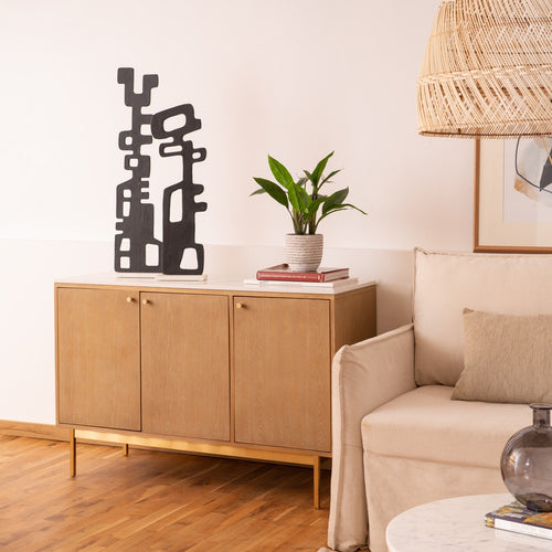 APARADOR NATURAL 127 X 45 X 82,80 CM