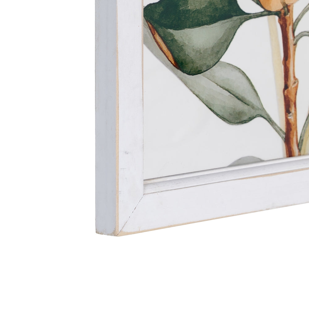 CUADRO IMPRESIÓN FLORES PVC DECORACIÓN 32 X 1,80 X 64 CM