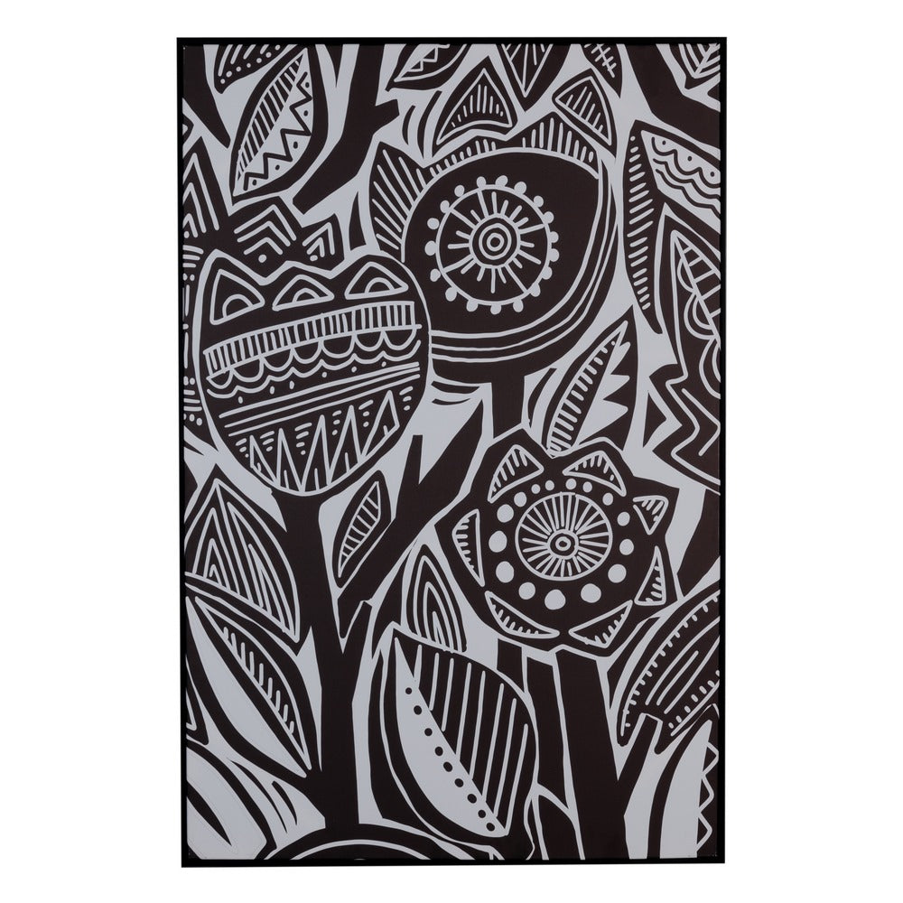 CUADRO IMPRESI�N ABSTRACTO LIENZO 80 X 3 X 120 CM