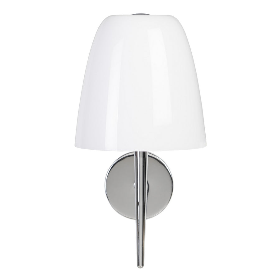 APLIQUE PARED PLATA METAL-CRISTAL 18 X 22 X 33,70 CM
