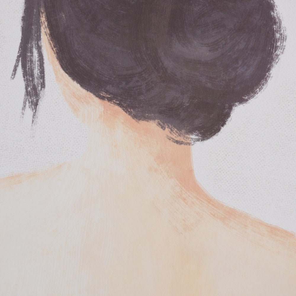 CUADRO IMPRESIÓN MUJER DM DECORACIÓN 70 X 1,20 X 70 CM