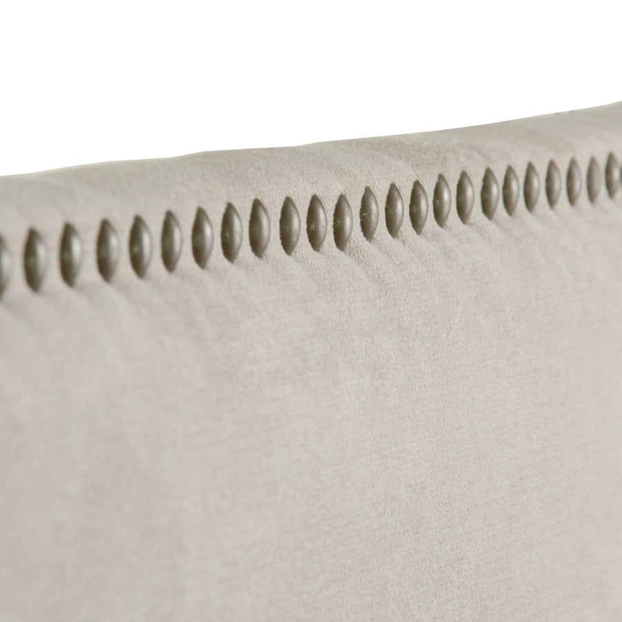 CABECERO BEIGE GRISÁCEO TEJIDO-MADERA 160 X 4 X 80 CM
