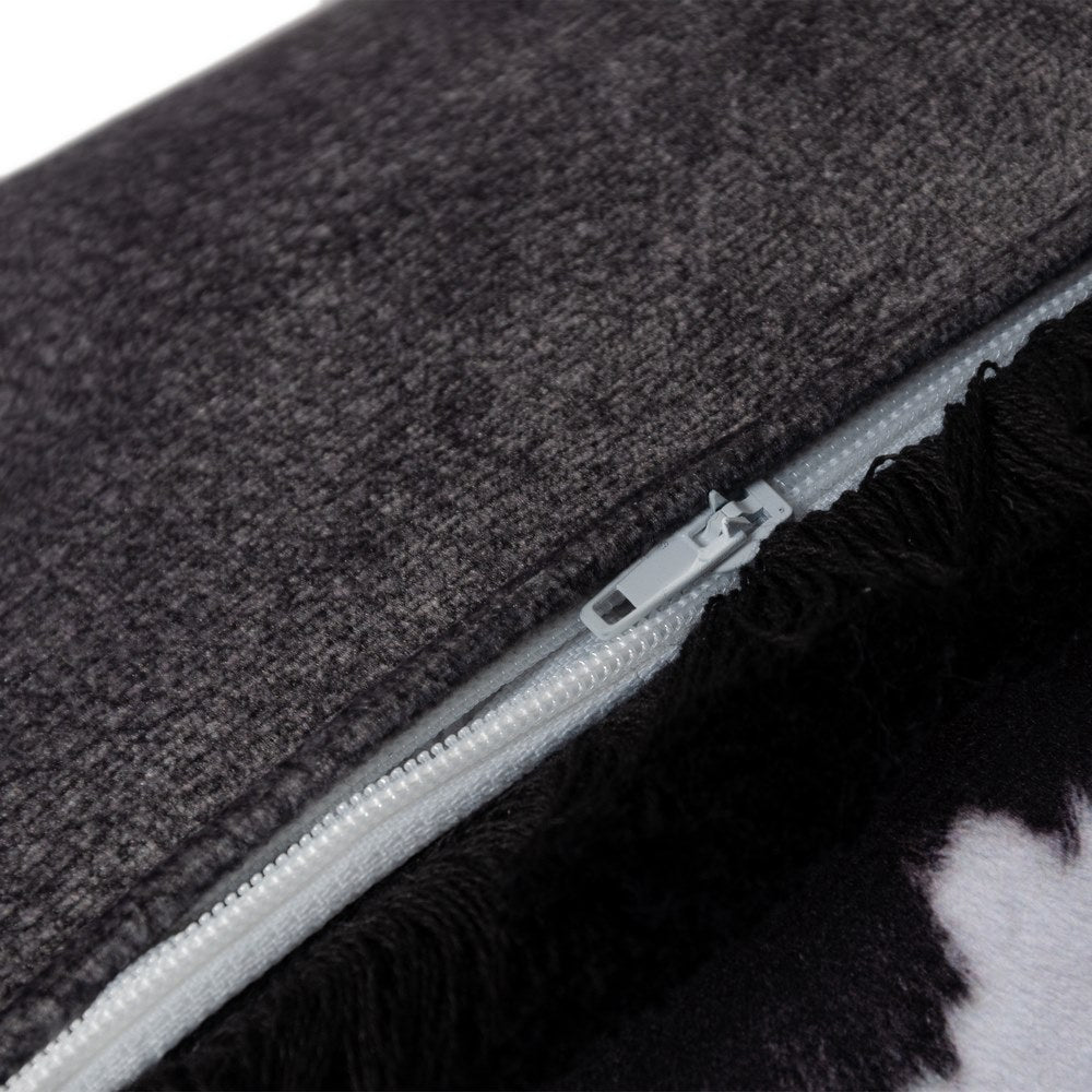 COW VELVET CUSHION DECORATION 45 X 30 CM