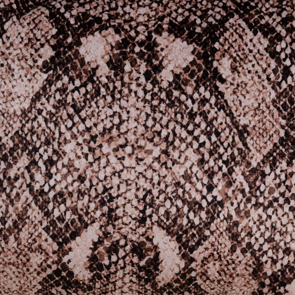VELVET SNAKE CUSHION DECORATION 45 X 30 CM