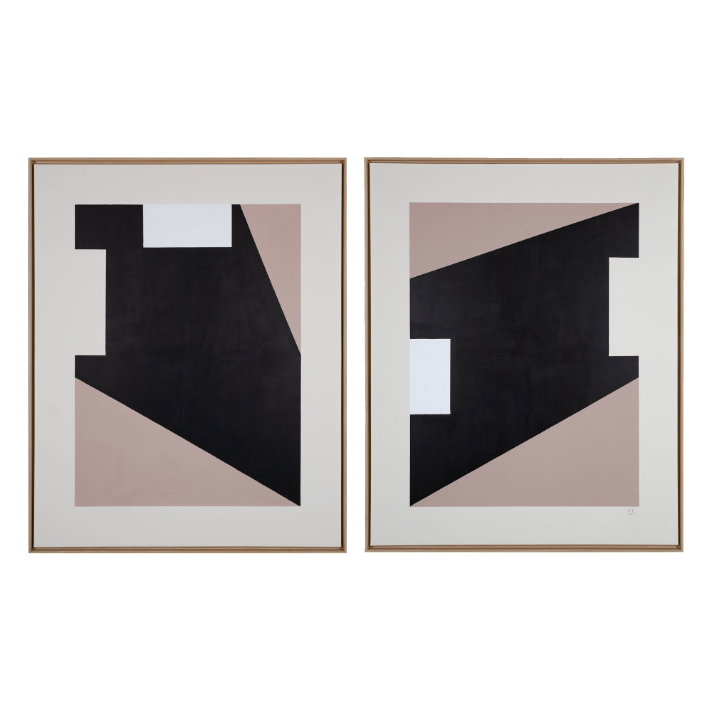 CUADRO ABSTRACTO BEIGE LIENZO 124 X 5,20 X 154 CM