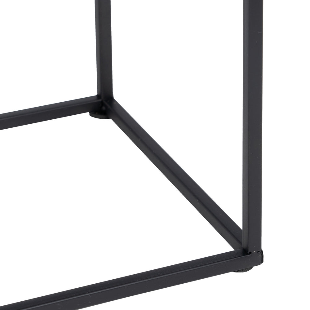 TABLE LAMP BLACK-GOLD METAL LIGHTING 20 X 20 X 42 CM