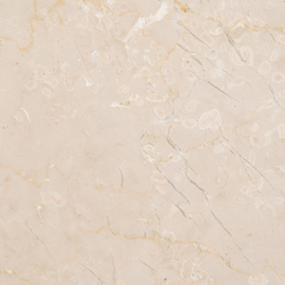 MESA CENTRO NATURAL-CREMA MÁRMOL/MADERA 76 X 76 X 45 CM