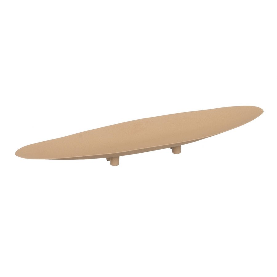 BEIGE IRON TABLE CENTERPIECE DECORATION 48 X 12 X 5 CM