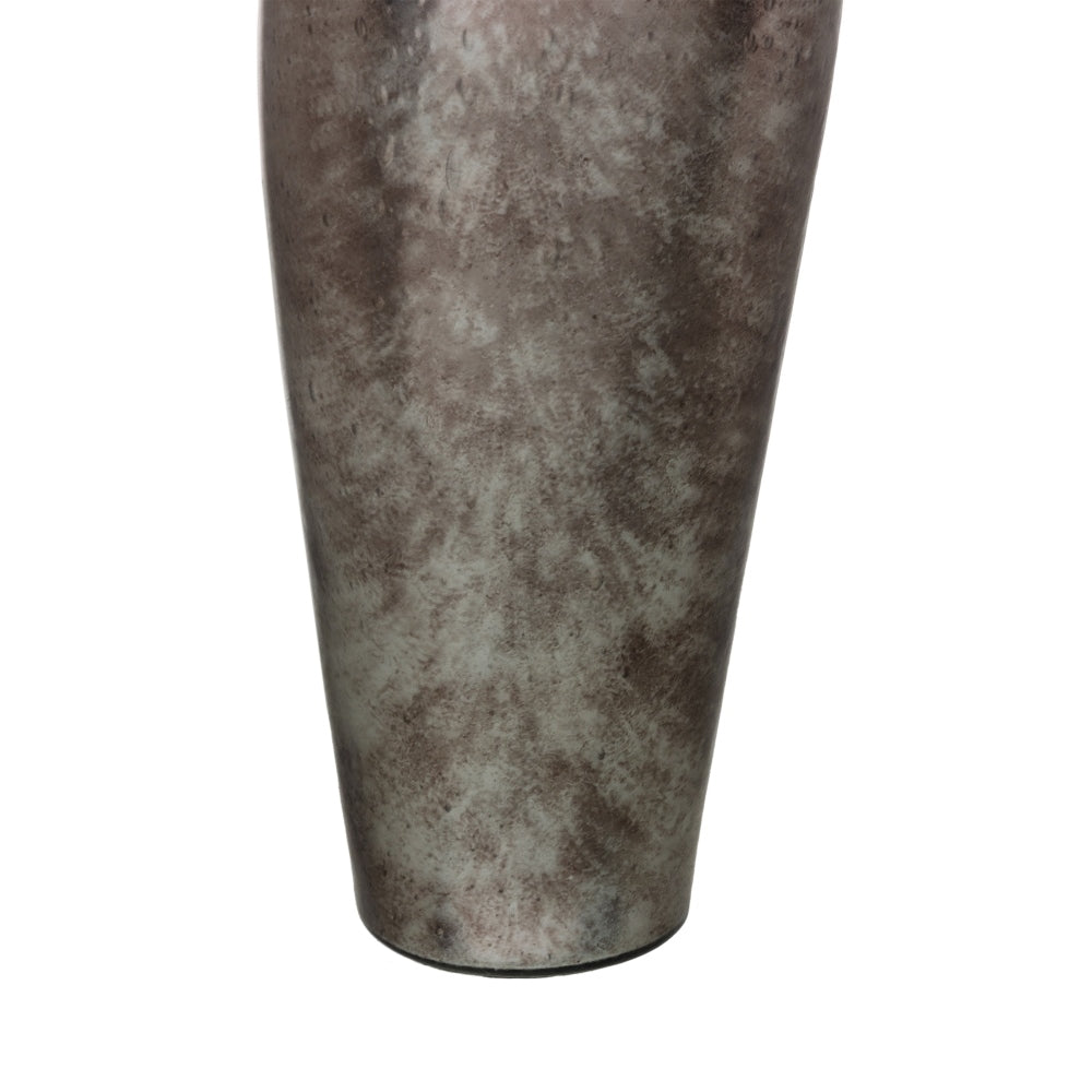 BOTELLA DECORATIVA PLATA 15 X 13 X 54 CM