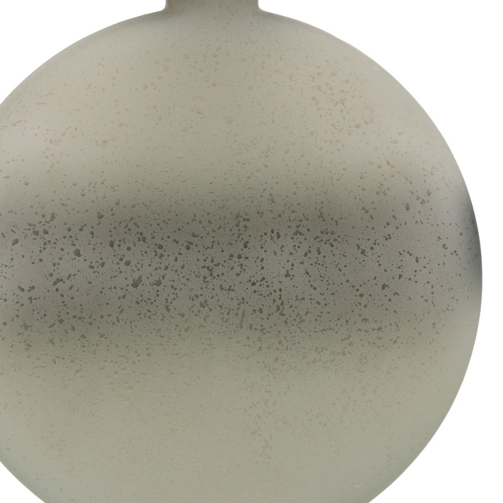 BOTELLA DECORATIVA GRIS-PLATA 30 X 7 X 39 CM