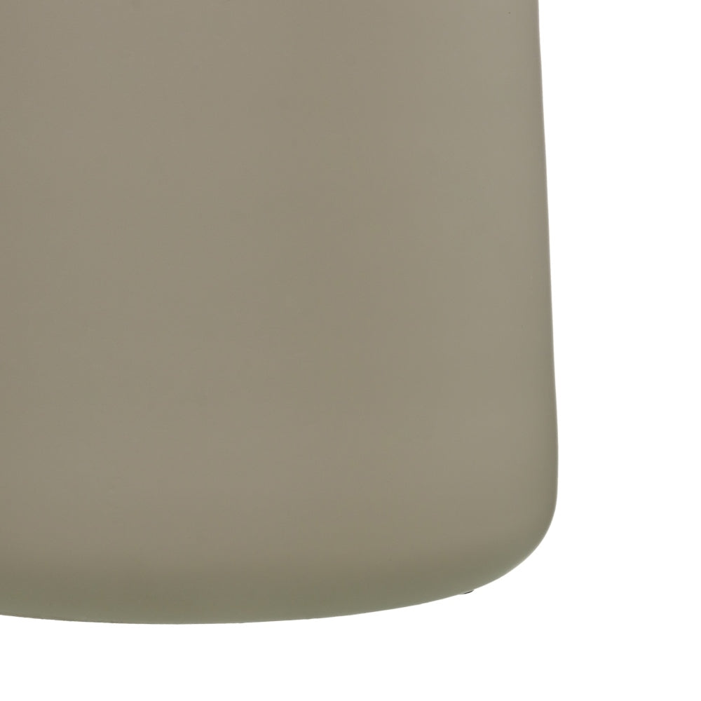 BOTELLA DECORATIVA BEIGE-PLATA 20 X 11 X 53 CM