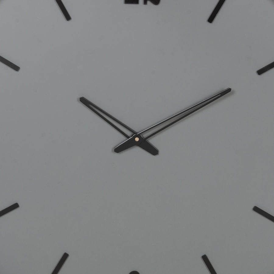 RELOJ PARED AZUL ACERO / CRISTAL 51 X 5 X 51 CM