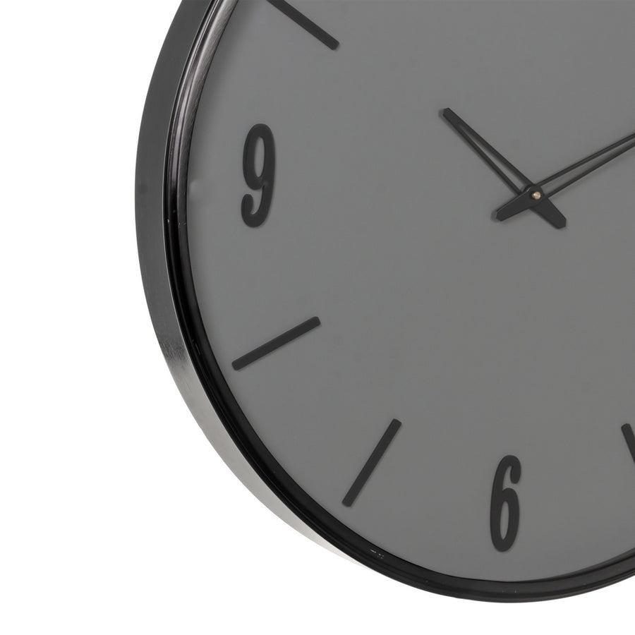 RELOJ PARED AZUL ACERO / CRISTAL 51 X 5 X 51 CM