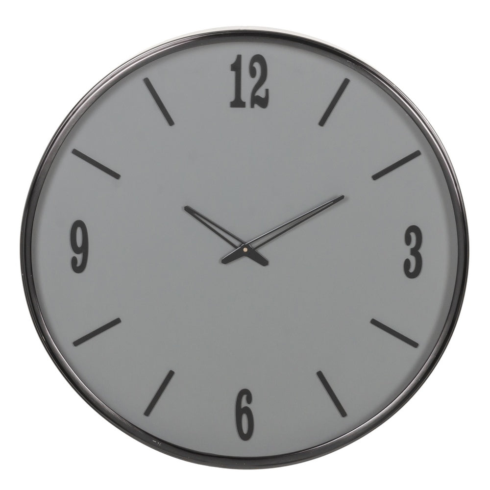 RELOJ PARED AZUL ACERO / CRISTAL 51 X 5 X 51 CM