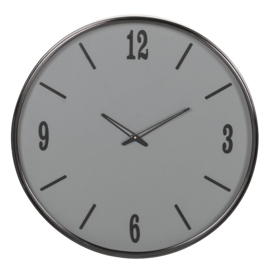 RELOJ PARED AZUL ACERO / CRISTAL 51 X 5 X 51 CM