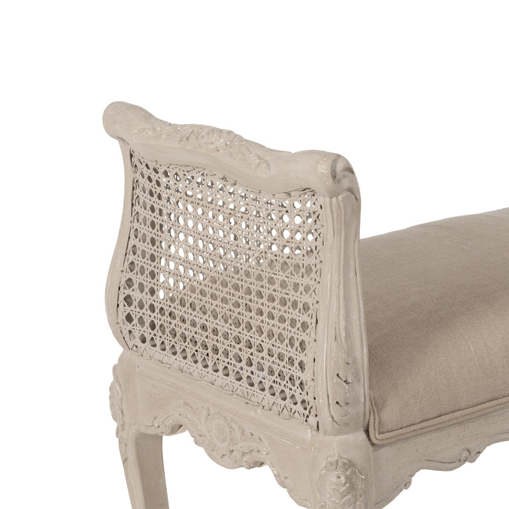 BANQUETA BEIGE DM-MADERA SAL�N 137 X 45 X 74 CM