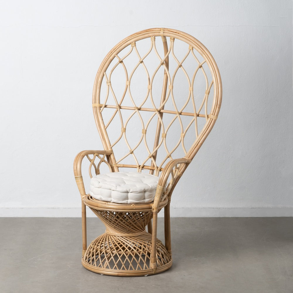 SILLÓN NATURAL RATÁN SALÓN 90 X 73 X 142,50 CM
