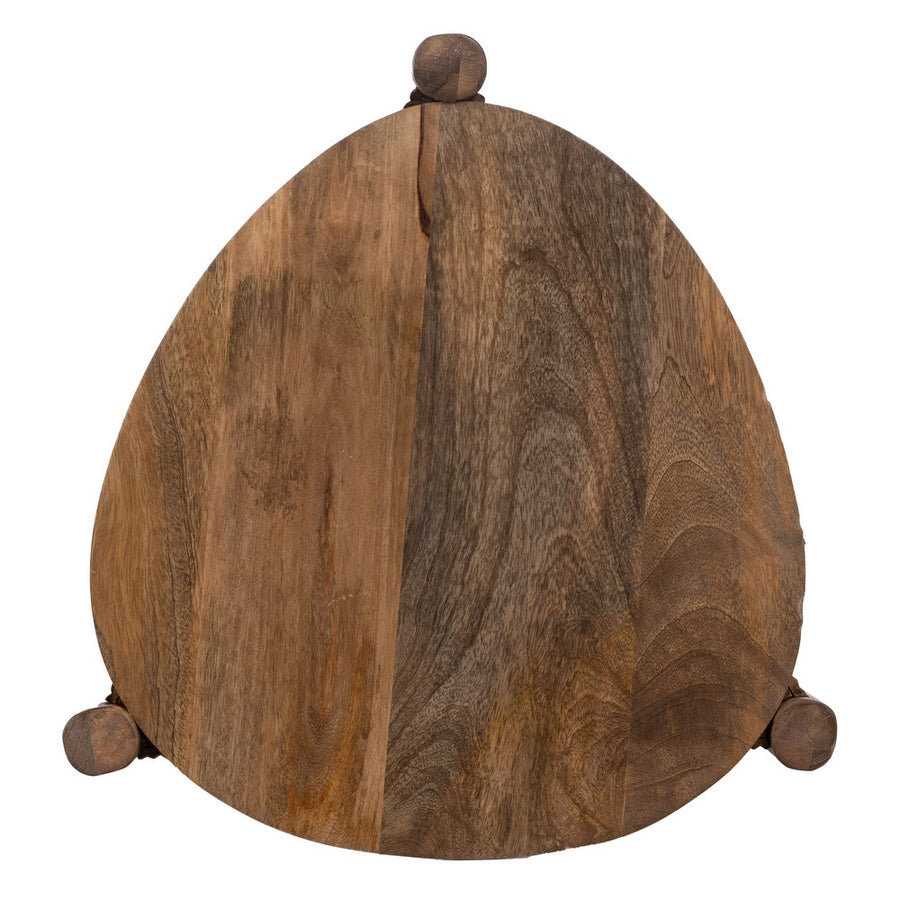 S/2 MESA AUXILIAR NATURAL 58 X 56 X 56 CM
