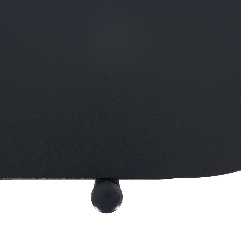 ESTANTERÍA NEGRO ACERO 90 X 28 X 70,30 CM