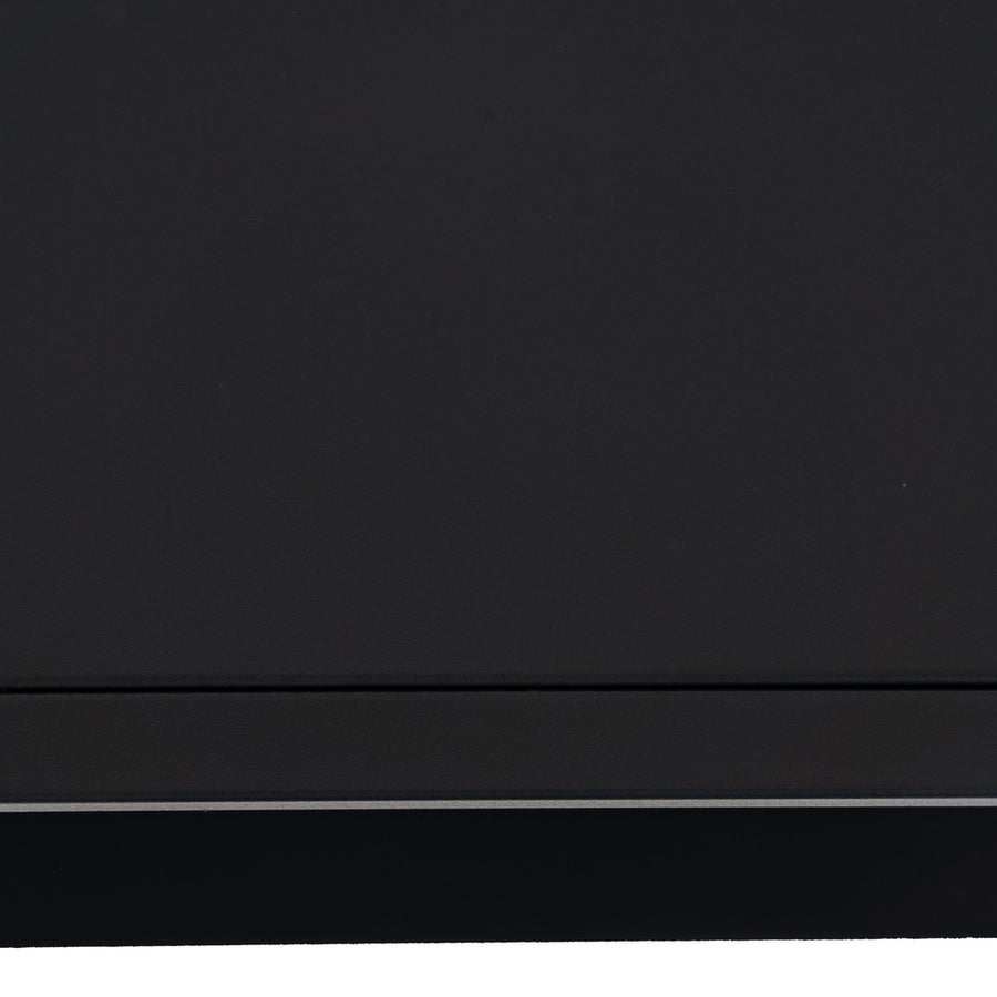 ESTANTERÍA NEGRO ACERO 80 X 30 X 81 CM
