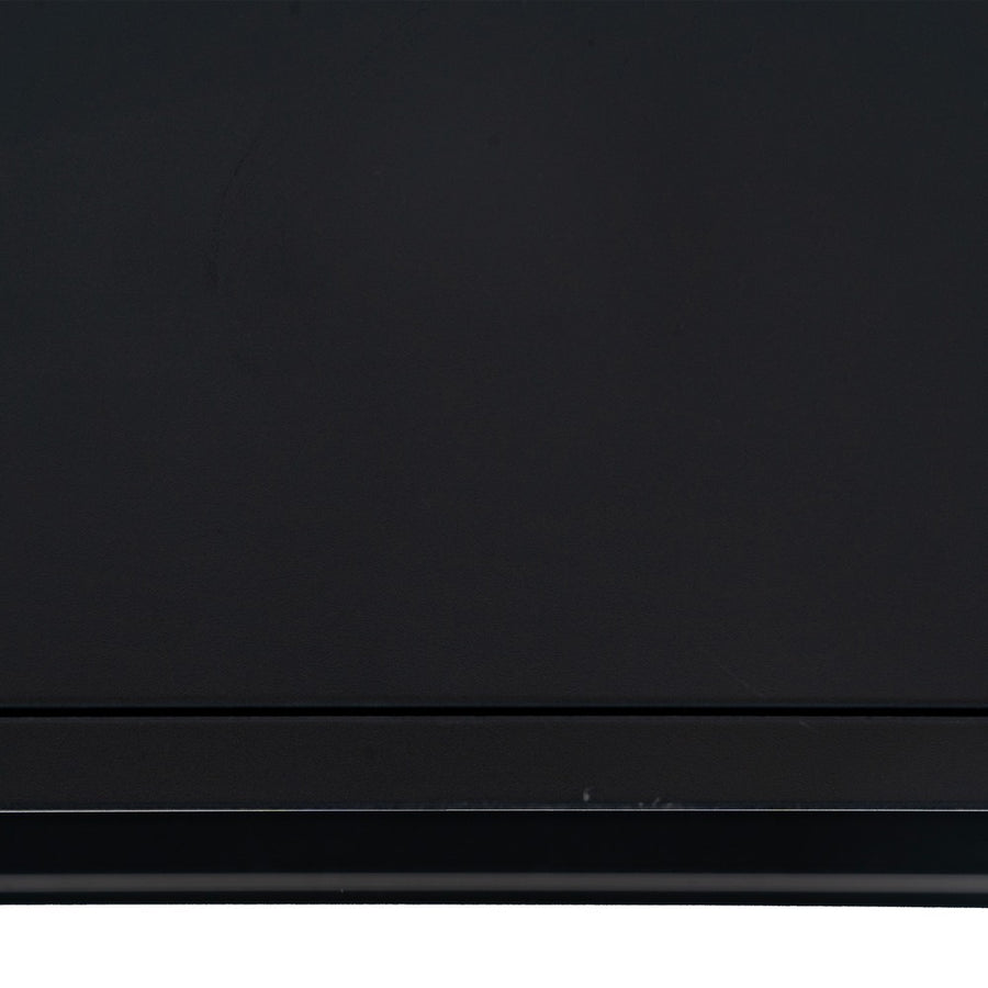 ESTANTERÍA NEGRO ACERO 100 X 30 X 81 CM
