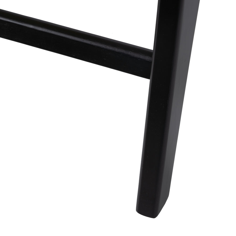SILLÓN NATURAL-NEGRO MADERA-RATÁN SALÓN 60,50 X 73,50 X 72,5