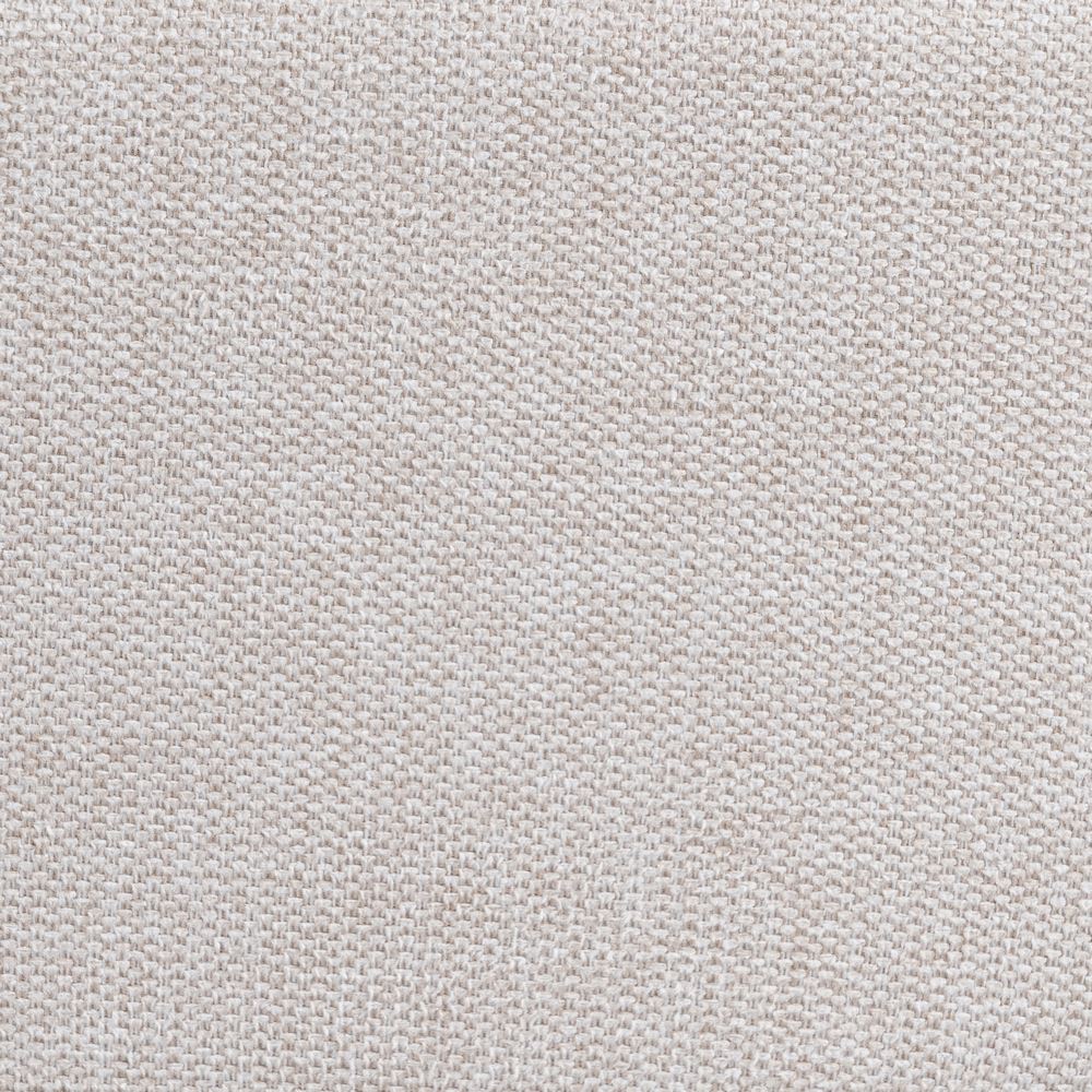 CREAM FABRIC AND METAL DINING CHAIR 56 X 60 X 81 CM