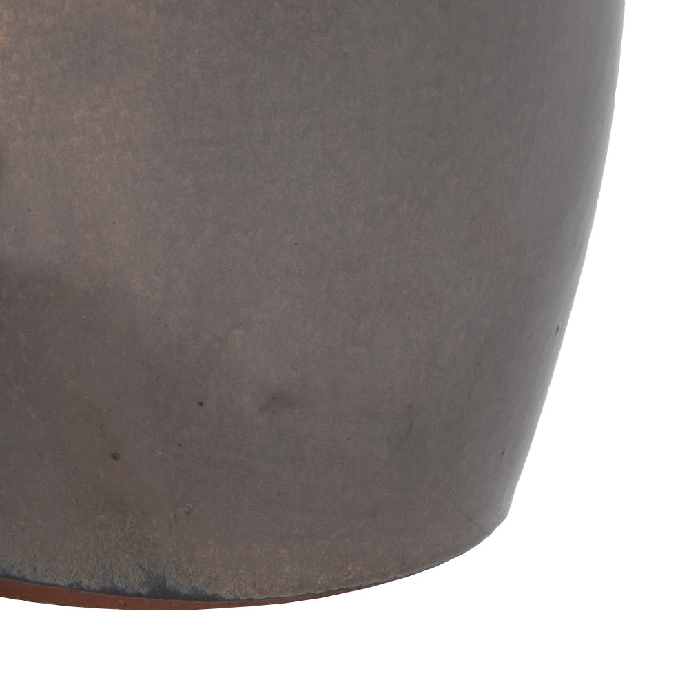 S/5 VASES BLACK CERAMIC DECORATION 56 X 56 X 70 CM