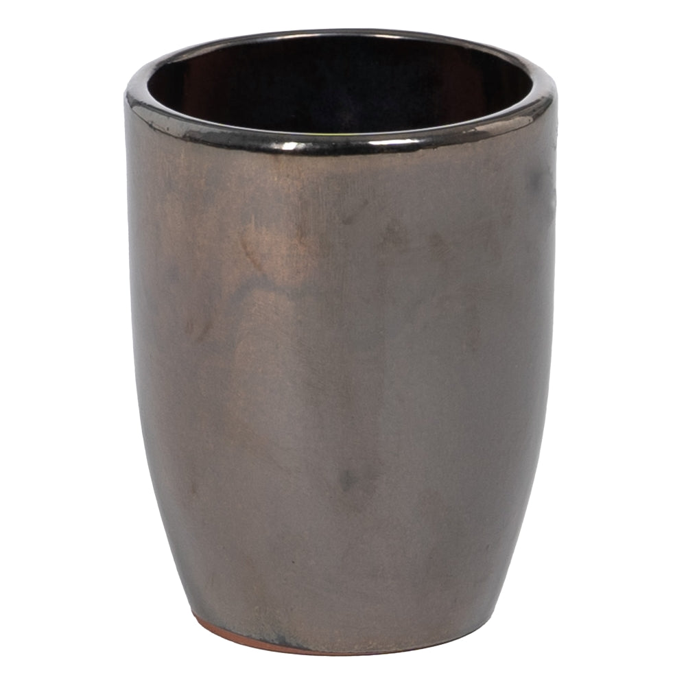 S/5 VASES BLACK CERAMIC DECORATION 56 X 56 X 70 CM