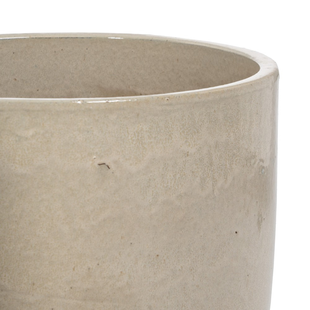 S/5 JARRONES CREMA CERÁMICA DECORACIÓN 56 X 56 X 70 CM