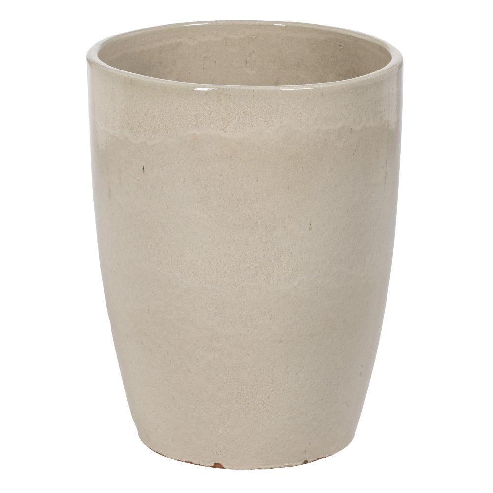 S/5 JARRONES CREMA CERÁMICA DECORACIÓN 56 X 56 X 70 CM