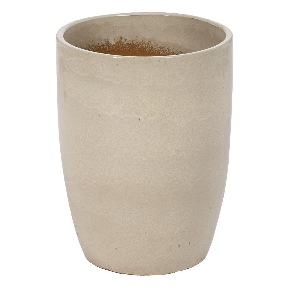 S/5 JARRONES CREMA CERÁMICA DECORACIÓN 56 X 56 X 70 CM