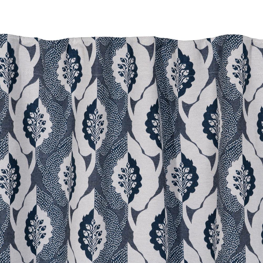 CORTINA ESTAMPADO AZUL 140 X 260 CM
