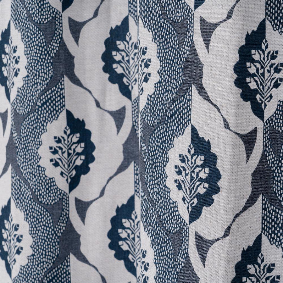 CORTINA ESTAMPADO AZUL 140 X 260 CM