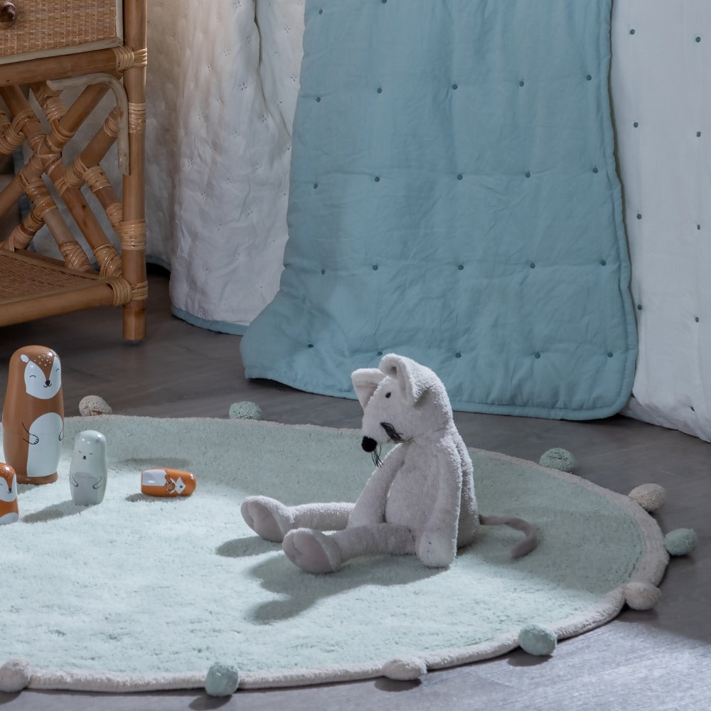 ALFOMBRA ALGODÓN INFANTIL DORMITORIO 100 CM
