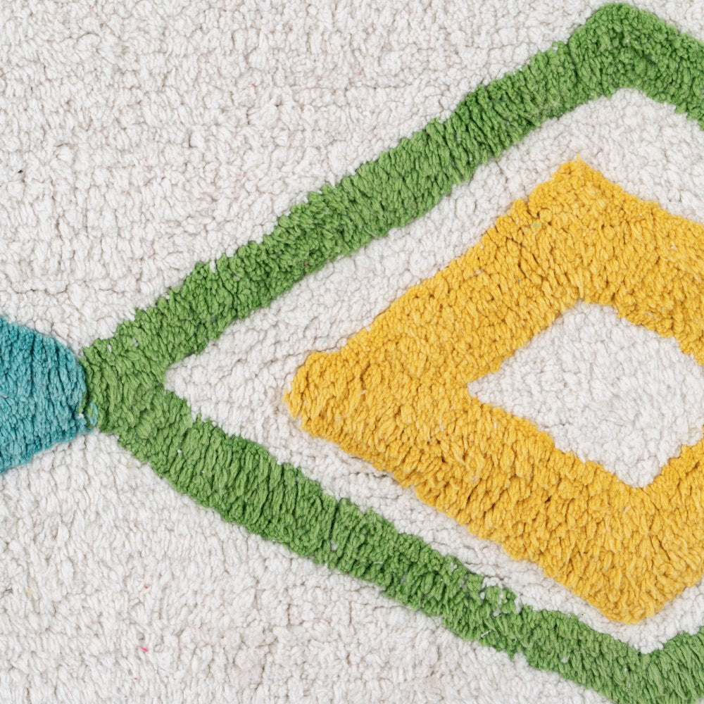 ALFOMBRA �TNICO ALGOD�N INFANTIL 160 X 120 CM