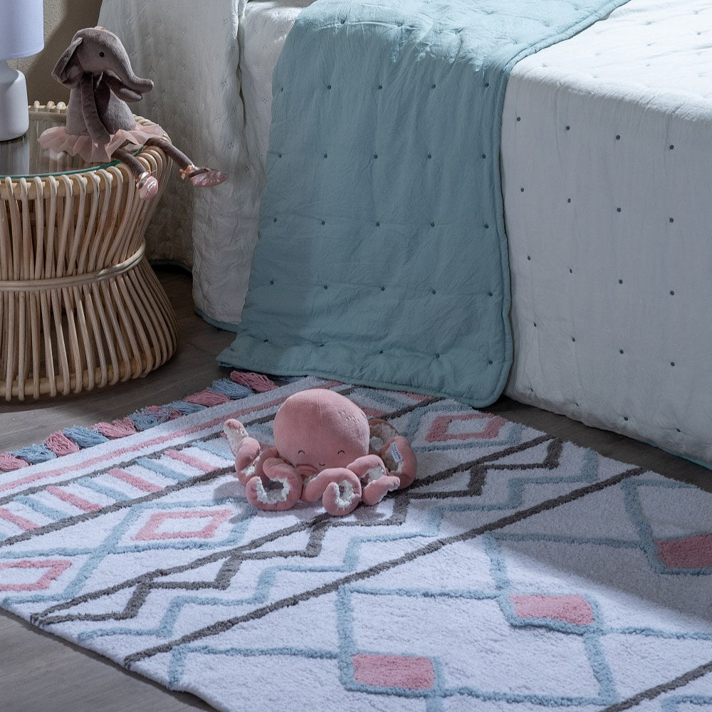 ETHNIC COTTON CHILDREN'S RUG 175 X 90 CM