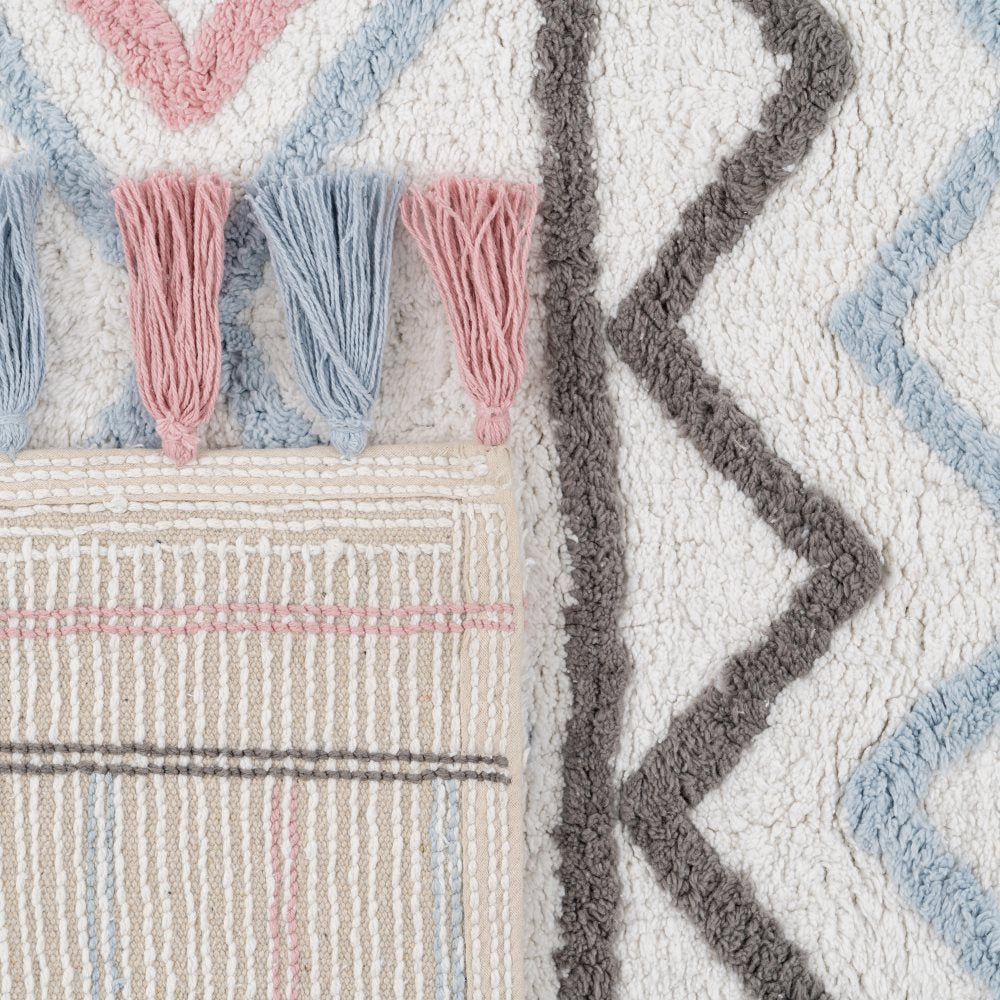 ETHNIC COTTON CHILDREN'S RUG 175 X 90 CM