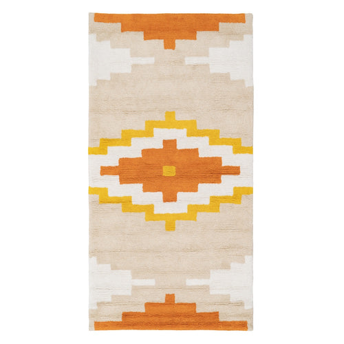 ALFOMBRA AZTECA ALGODÓN INFANTIL 175 X 90 CM