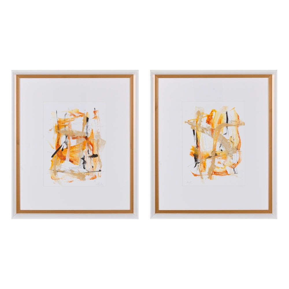 CUADRO PINTURA ABSTRACTO 2/M MADERA 50 X 60 CM