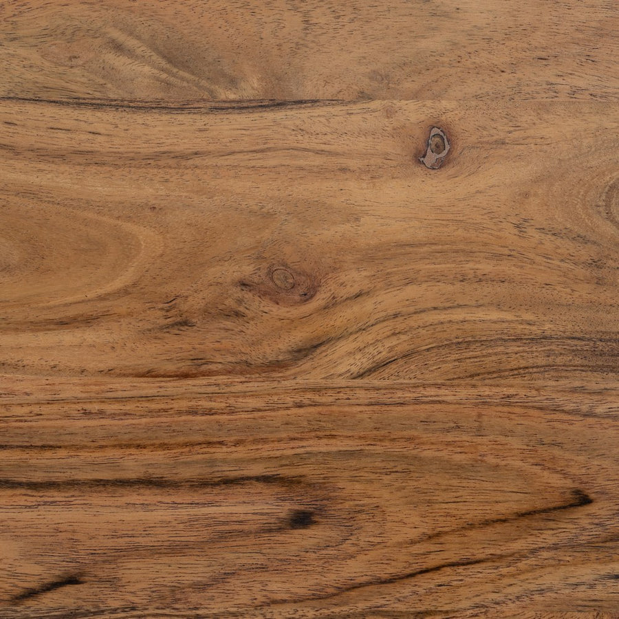 S/3 MESA CENTRO NATURAL MADERA-METAL 50 X 50 X 45 CM