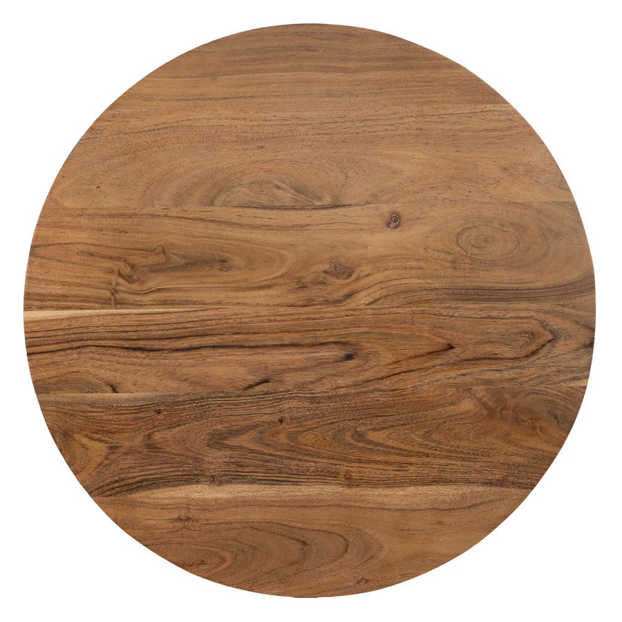 S/3 MESA CENTRO NATURAL MADERA-METAL 50 X 50 X 45 CM