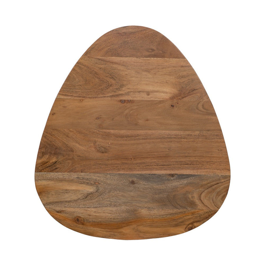 S/3 MESA CENTRO NATURAL MADERA-METAL 86 X 81 X 43 CM