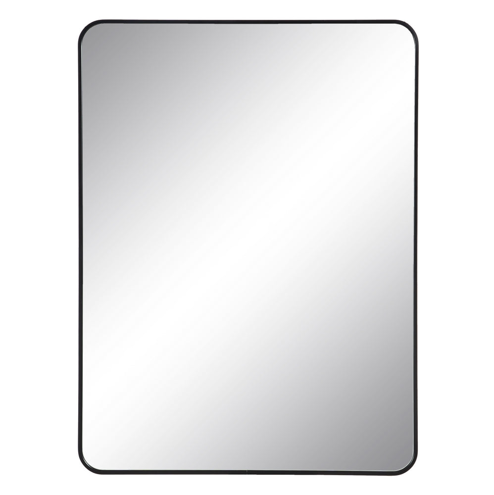 ESPEJO NEGRO ALUMINIO-CRISTAL DECORACI�N 76 X 3 X 101 CM