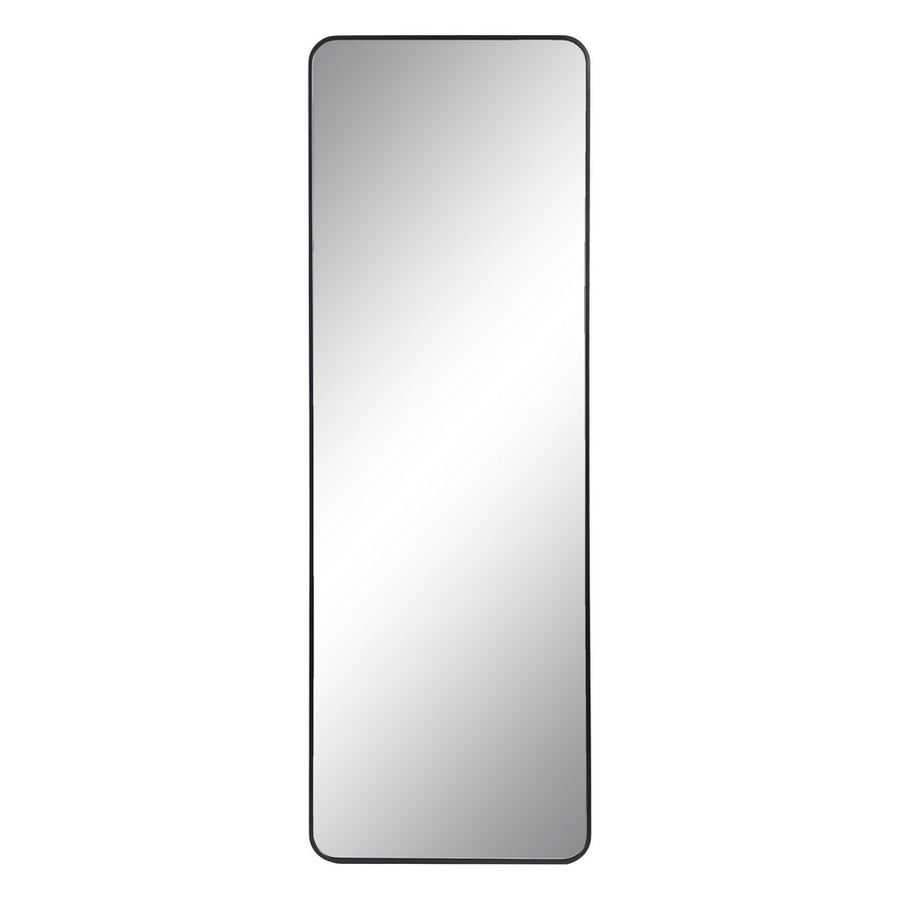 ESPEJO VESTIDOR NEGRO ALUMINIO-CRISTAL 56 X 3 X 165 CM